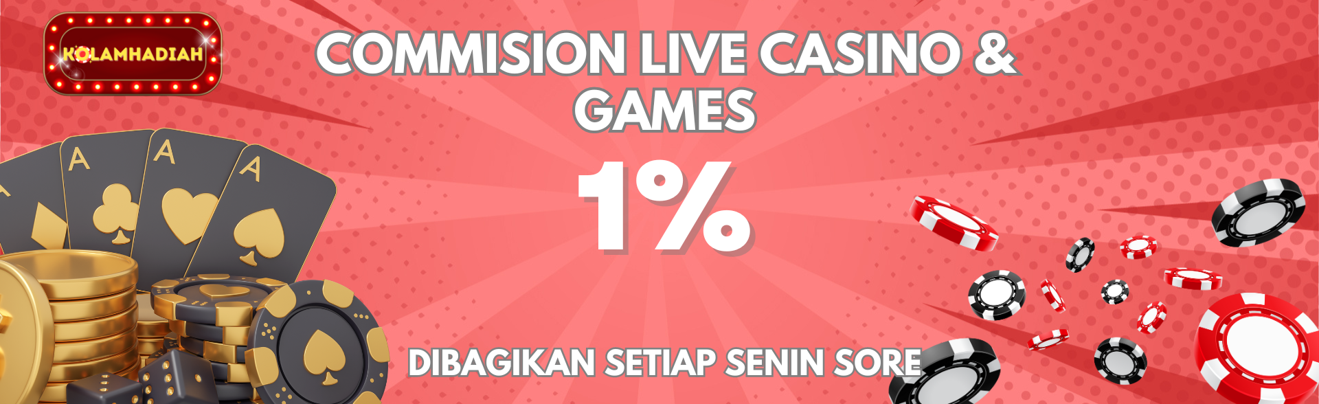 COMMISSION LIVE CASINO & GAMES